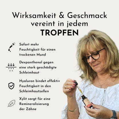 Das Pflegeserum - Soforthilfe bei einem trockenen oder wunden Mund