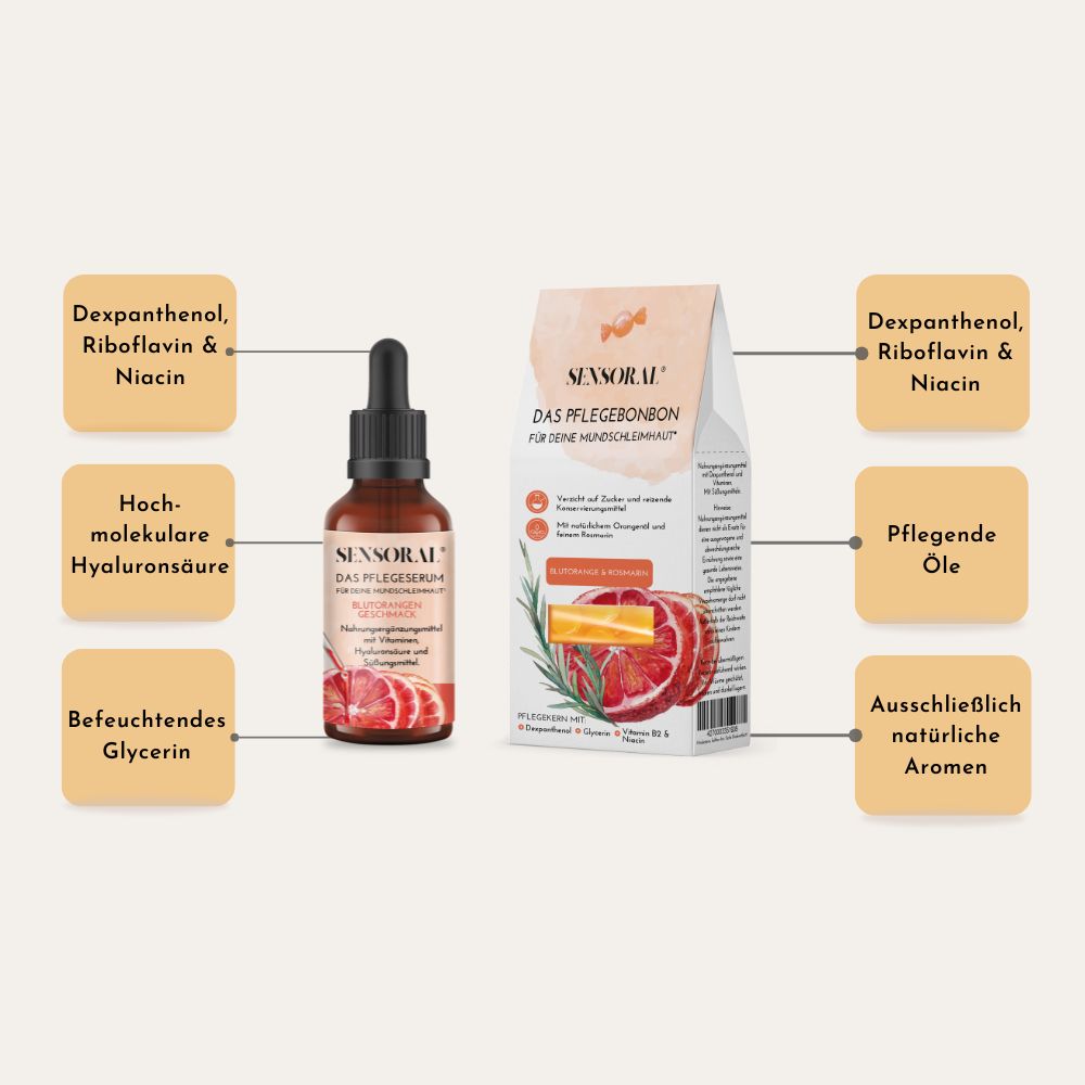 Mundfeuchtigkeits-Set: Saftige Orange