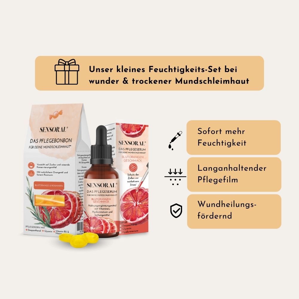 Mundfeuchtigkeits-Set: Saftige Orange