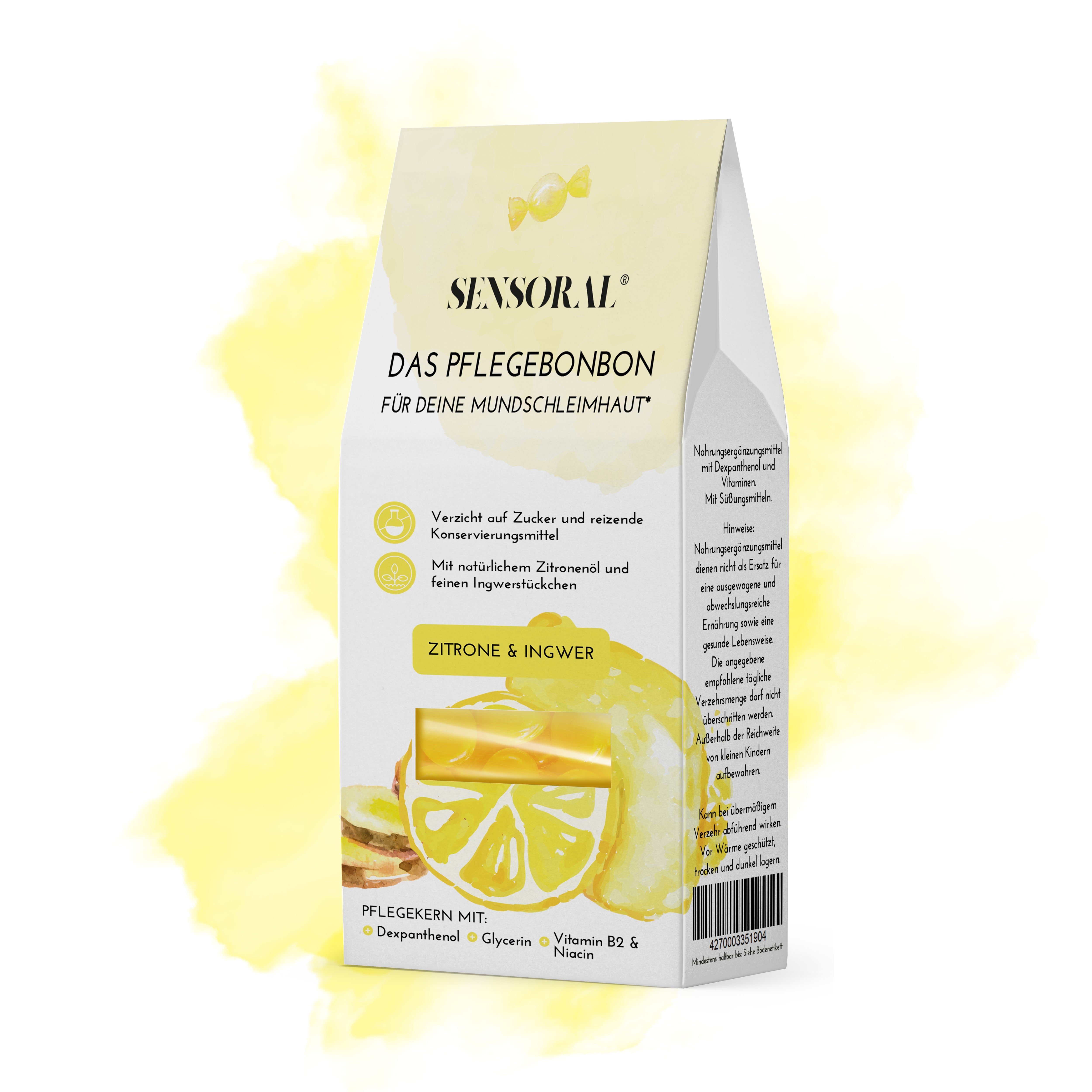 Das Pflegebonbon für deine trockene Mundschleimhaut