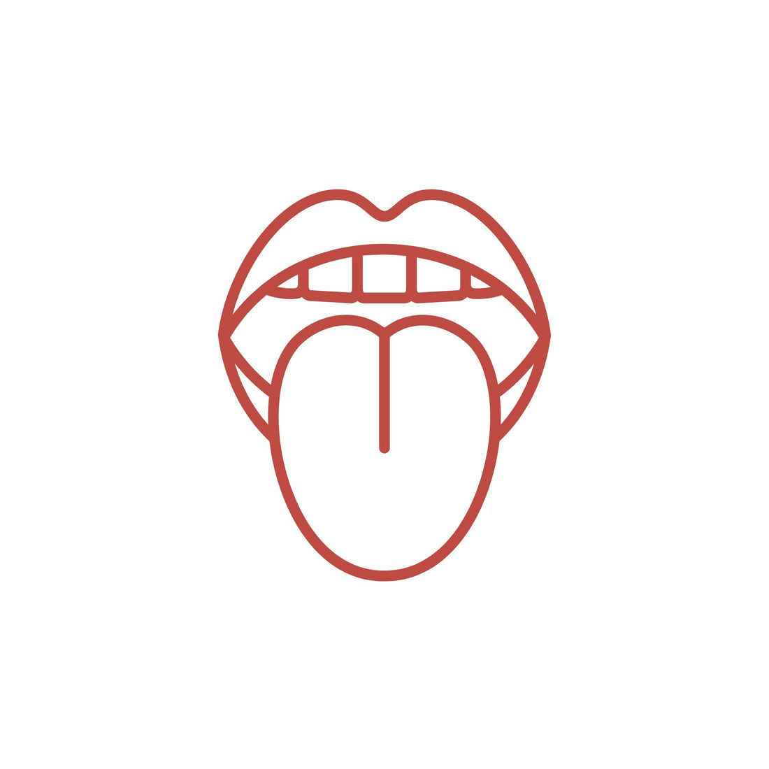 Langsam Lutschen - NICHT beißen