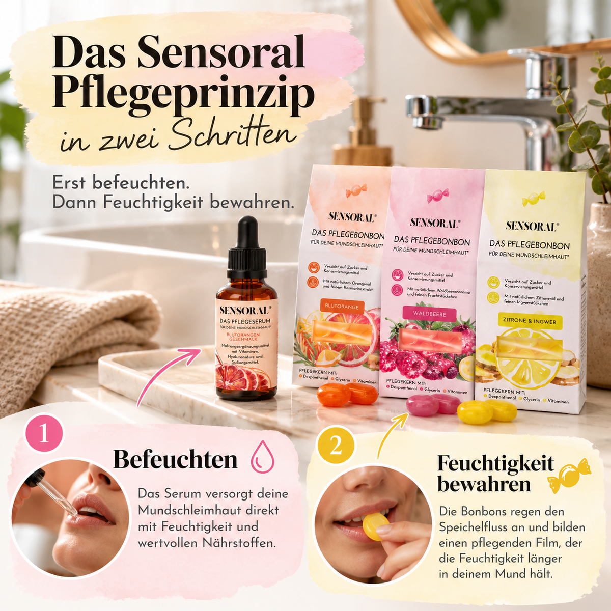 Schnelle Hilfe bei trockenem Mund – jetzt kennenlernen