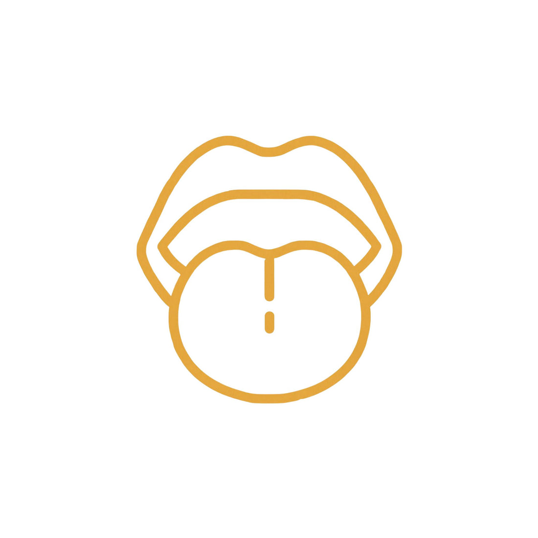 Langsam Lutschen - NICHT beißen